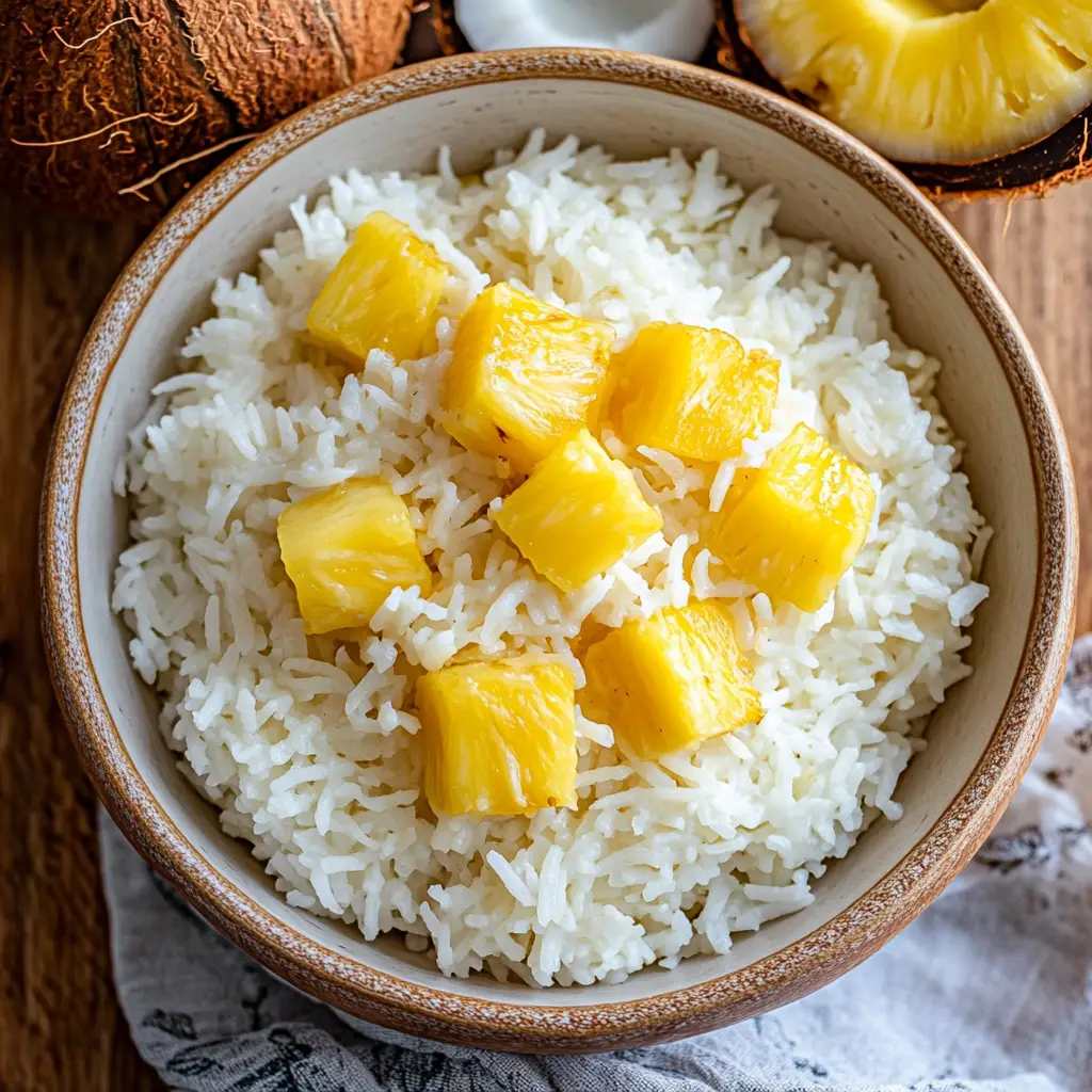 Pineapple Coconut Rice