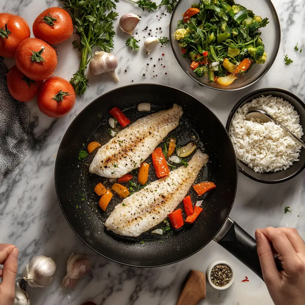 Side dish with tilapia directions