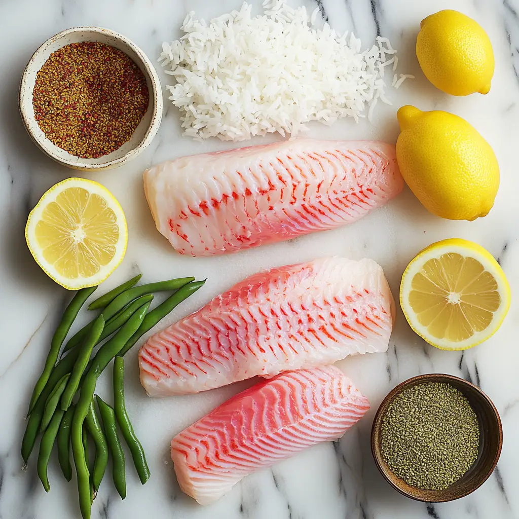 Side dish with tilapia Ingredients