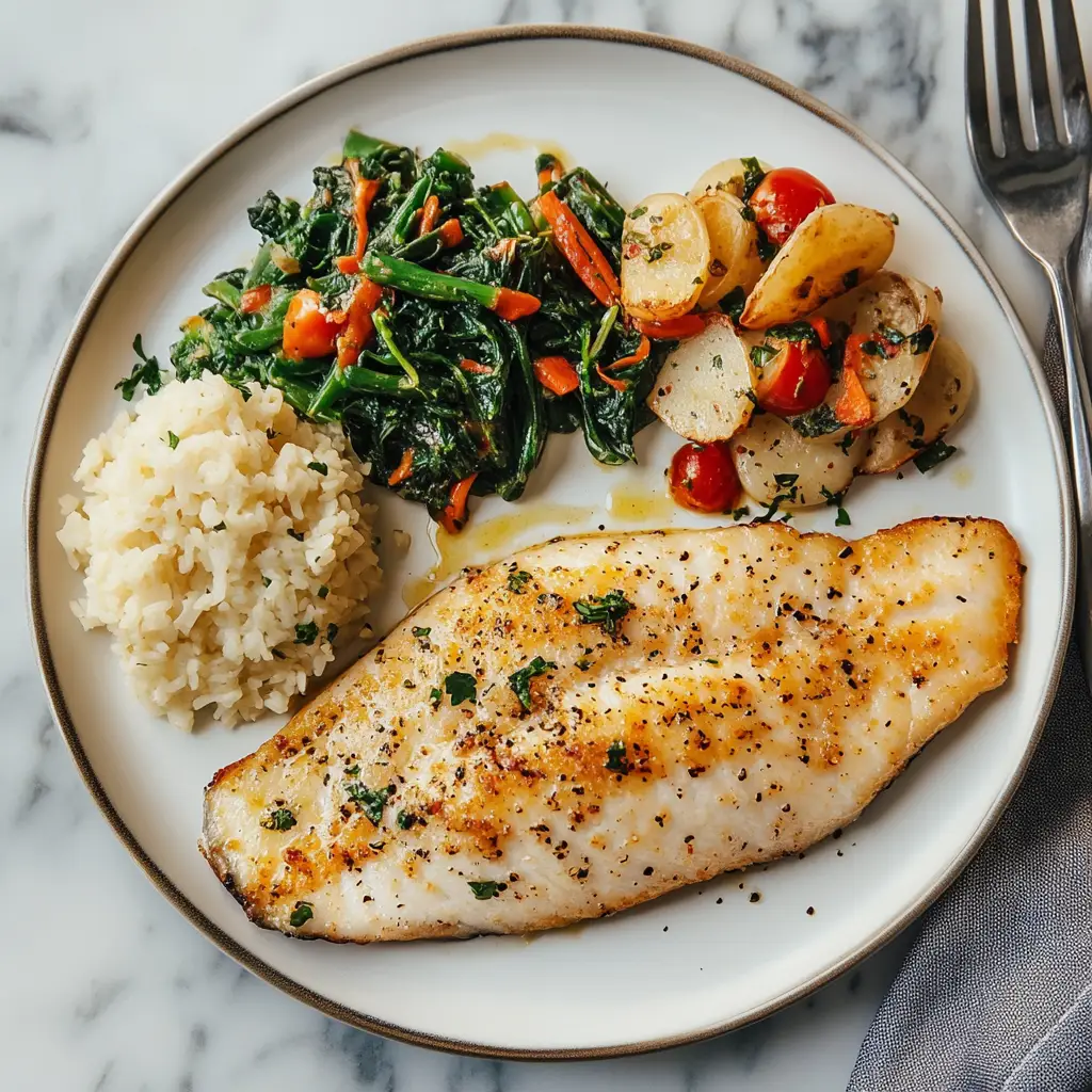 side dishes with tilapia fish